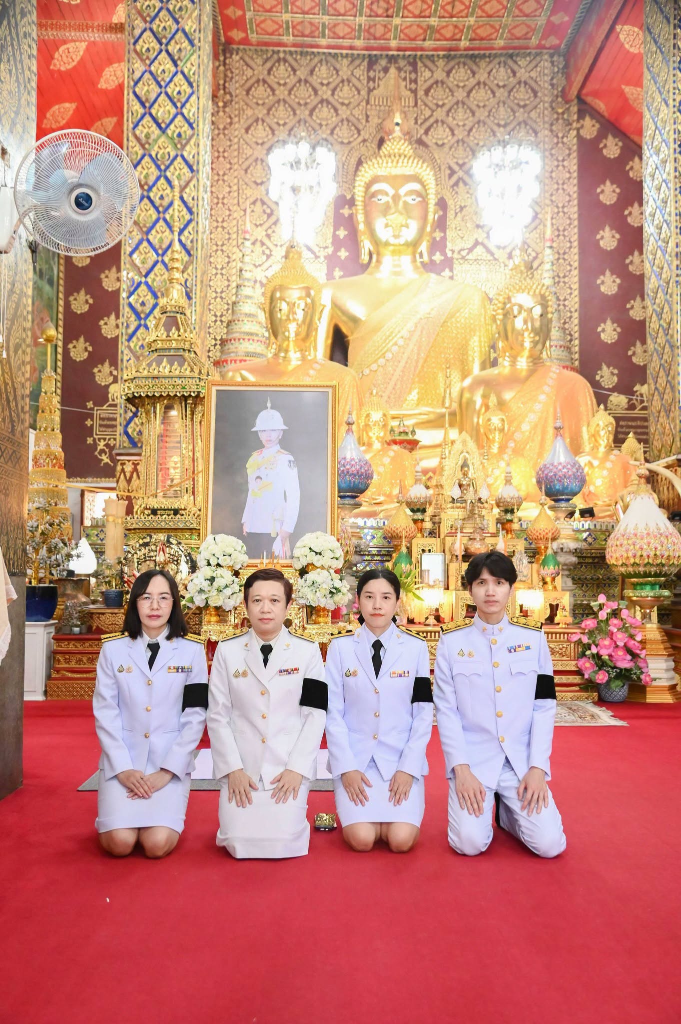 ผู้อำนวยการ โรงพยาบาลลำพูน พร้อมด้วยเจ้าหน้าที่ ร่วมพิธีสวดบำเพ็ญกุศล ในวาระครบ 50 วัน (ปัญญาสมวาร)